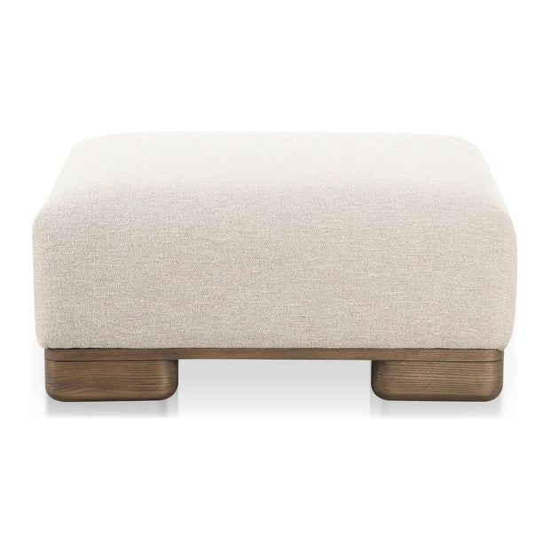 Moe’s Home Collection June Oatmeal Ottoman
