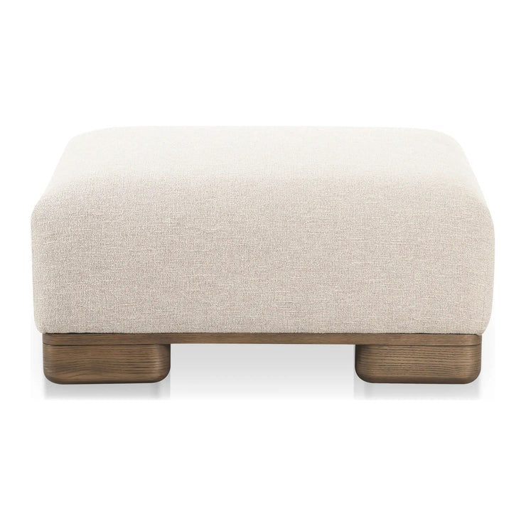 Moe’s Home Collection June Oatmeal Ottoman
