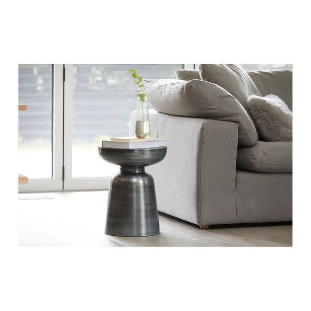 Moe's Home Collection Arthur Antique Nickel Accent Table