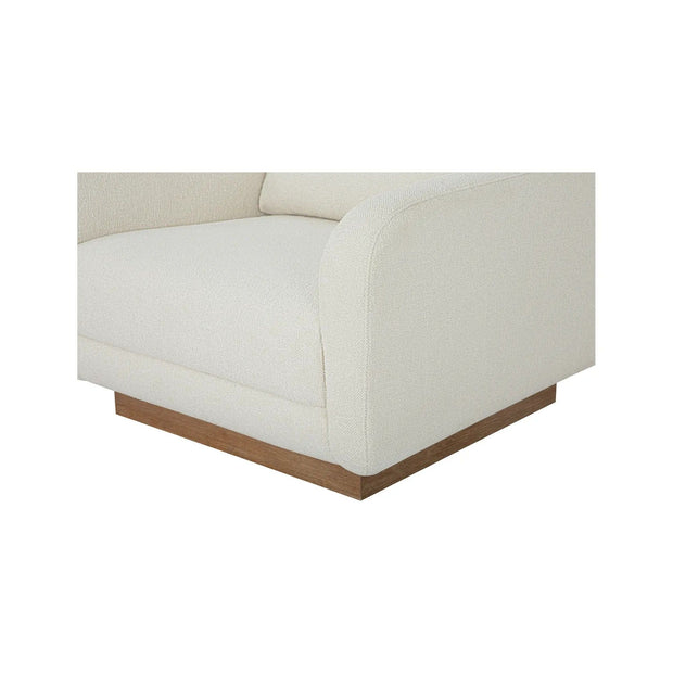 Moe's Home Collection Keane Cream Lounge Chair