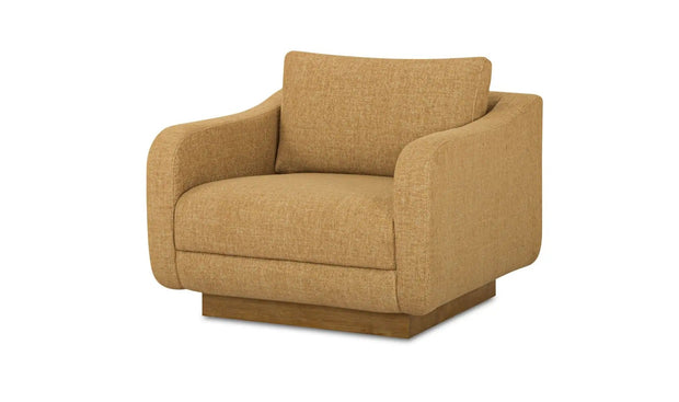 Moe's Home Collection Keane Ochre Lounge Chair