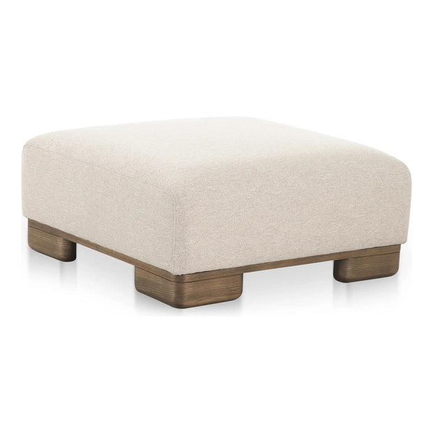 Moe’s Home Collection June Oatmeal Ottoman