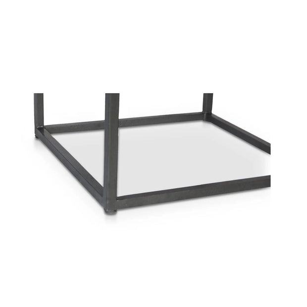 Moe's Home Collection Winslow Grey Marble Side Table