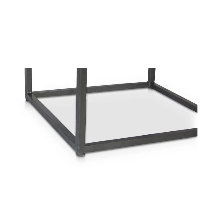 Moe's Home Collection Winslow Grey Marble Side Table