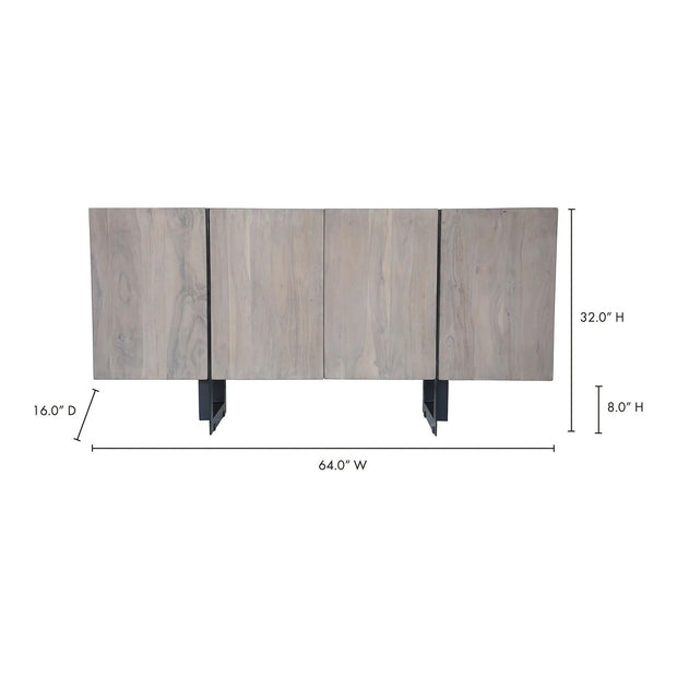 Moe's Home Collection Tiburon Small Natural Sideboard