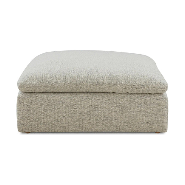 Moe’s Home Collection Clay Coastside Sand Ottoman