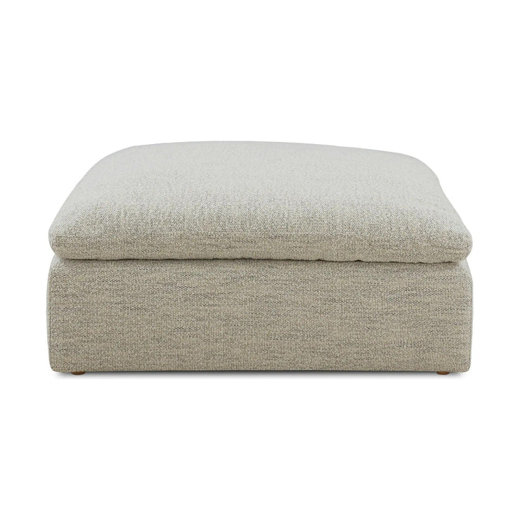 Moe’s Home Collection Clay Coastside Sand Ottoman