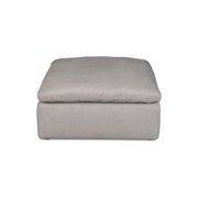 Moe’s Home Collection Terra Condo Light Grey Ottoman