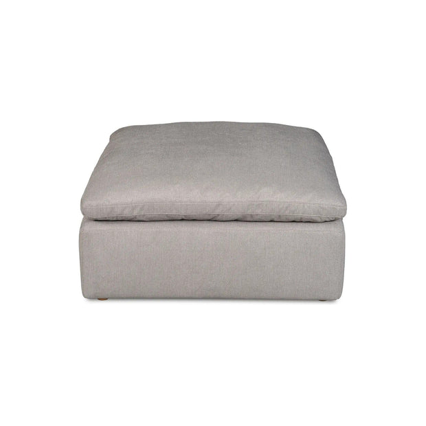Moe’s Home Collection Terra Condo Light Grey Ottoman