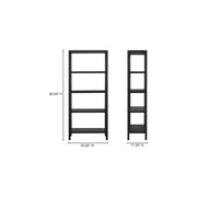 Moe’s Home Collection Nolan Black Bookcase