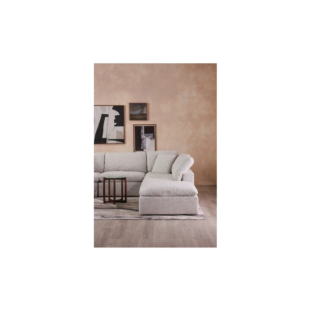 Moe’s Home Terra Condo Ottoman ~ Coastside Sand