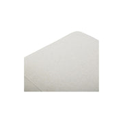 Moe’s Home Collection Lowtide Warm White Ottoman