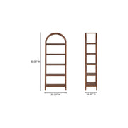 Moe’s Home Collection Walnut Eero Bookcase