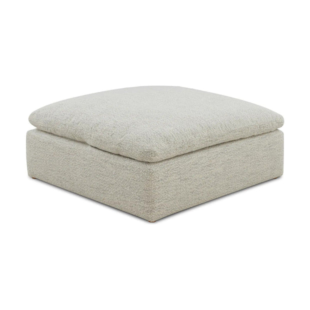 Moe’s Home Collection Clay Coastside Sand Ottoman