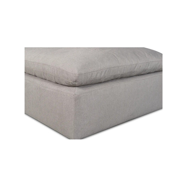 Moe’s Home Collection Terra Condo Light Grey Ottoman