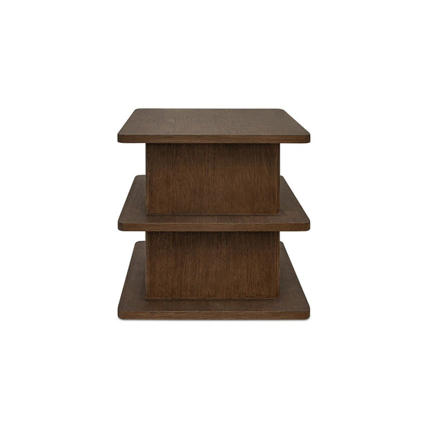 Moe's Home Collection Casey Dark Brown Side Table