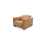 Moe's Home Collection Juno Tan Leather Power Recliner Chair
