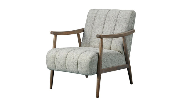 Moe's Home Collection Aster Pebbled Beige Accent Chair