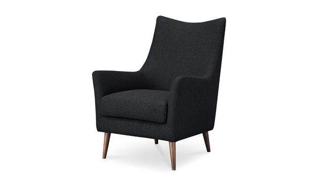 Moe's Home Collection Fisher Charcoal Armchair