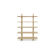 Moe’s Home Collection Casey Large Rustic Oak Bookcase