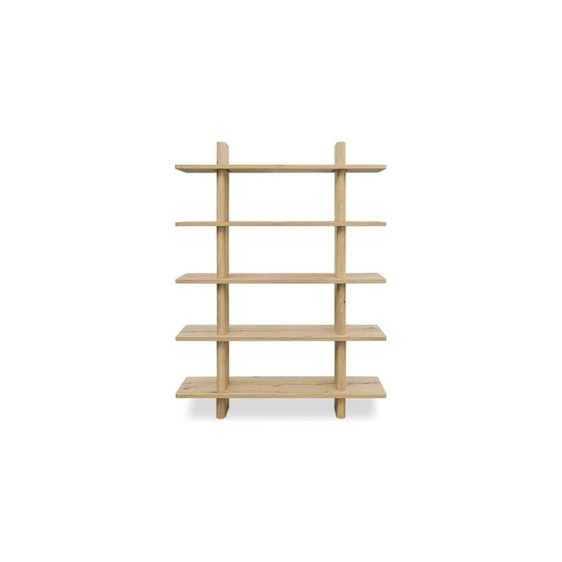 Moe’s Home Collection Casey Large Rustic Oak Bookcase