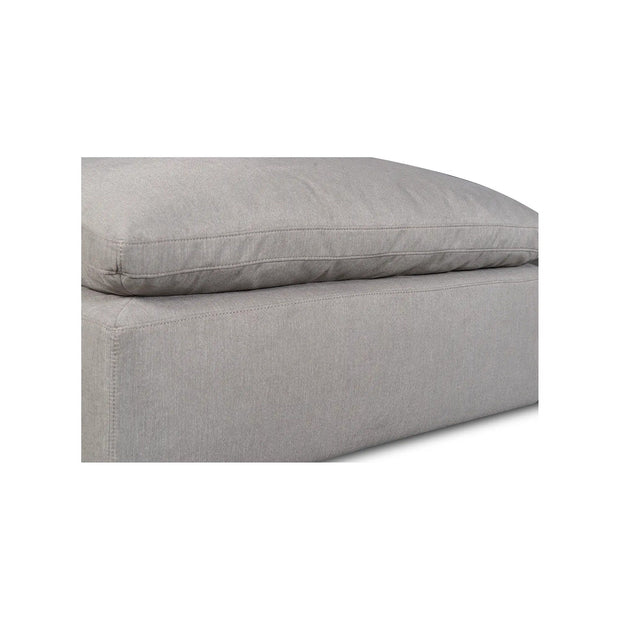 Moe’s Home Collection Terra Condo Light Grey Ottoman