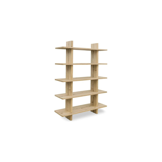 Moe’s Home Collection Casey Large Rustic Oak Bookcase