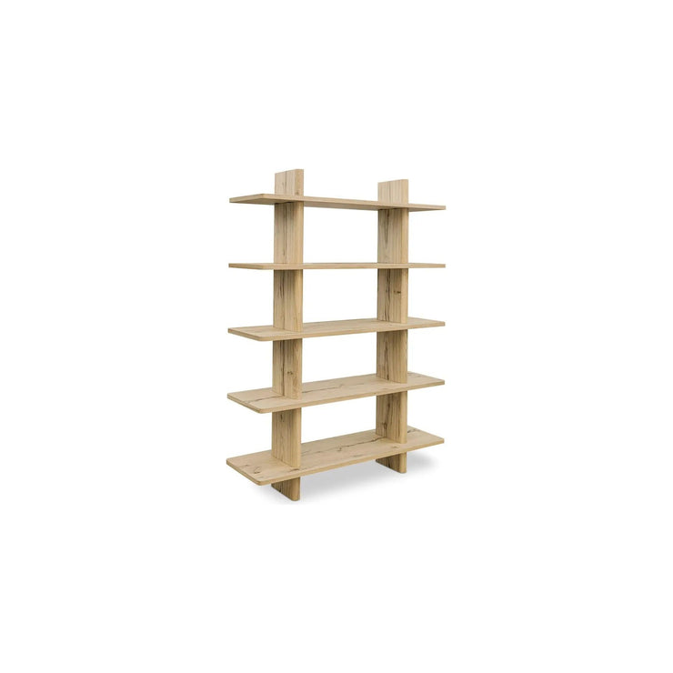 Moe’s Home Collection Casey Large Rustic Oak Bookcase