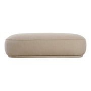 Moe’s Home Collection Marion Beige Rectangular Ottoman