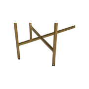 Moe’s Home Collection Blue Agate and Gold Iron Console Table