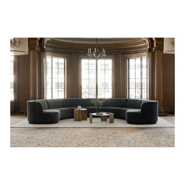 Moe's Home Collection Dala White Solid Oak Side Table