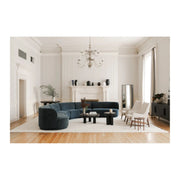 Moe's Home Collection Fishbone Black Sideboard