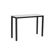 Moe’s Home Collection White Marble Parson Console Table