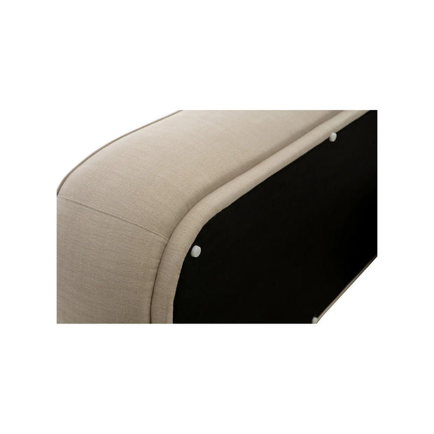 Moe’s Home Collection Marion Beige Rectangular Ottoman