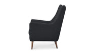 Moe's Home Collection Fisher Charcoal Armchair