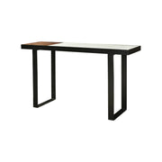 Moe’s Home Collection Blox White Marble Console Table