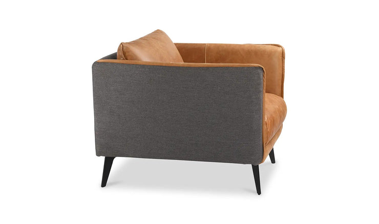 Moe's Home Collection Messina Leather Armchair