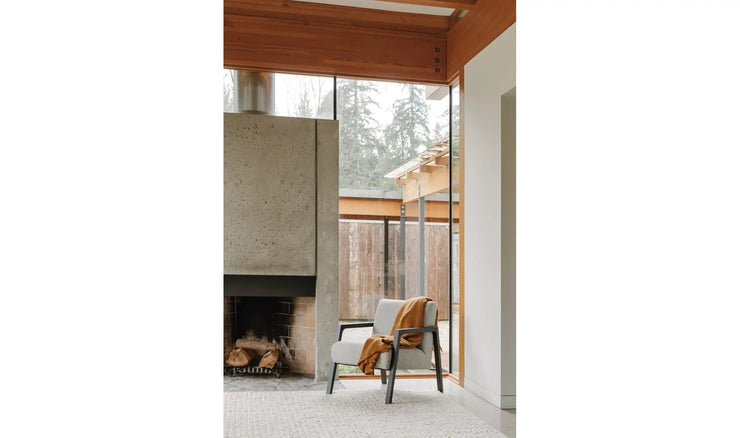 Moe's Home Collection Fox Grey Chair