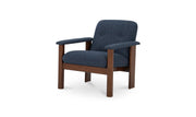 Moe's Home Collection Parker Dark Blue Lounge Chair