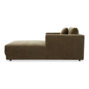 Moe’s Home Collection Bryn Cedar Green Boucle Velvet Chaisr