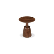 Moe's Home Nels Dark Brown Solid Acacia Wood End Table