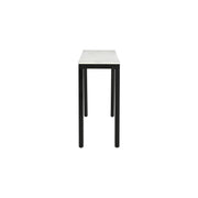 Moe’s Home Collection White Marble Parson Console Table