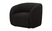 Moe's Home Collection Faye Black Boucle Accent Chair