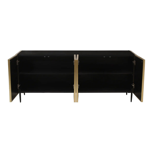 Moe's Home Collection Brogan Antique Brass Sideboard