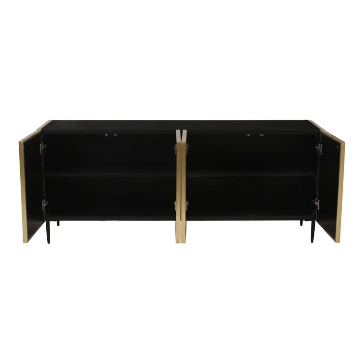 Moe's Home Collection Brogan Antique Brass Sideboard