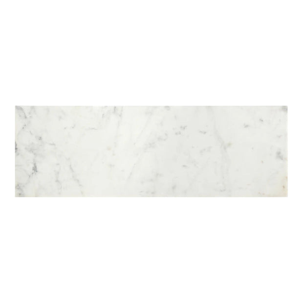 Moe’s Home Collection White Marble Parson Console Table