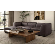 Moe’s Home Collection Form Espresso Brown Ottoman