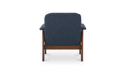 Moe's Home Collection Parker Dark Blue Lounge Chair