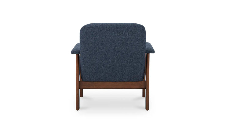 Moe's Home Collection Parker Dark Blue Lounge Chair