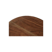 Moe's Home Nels Dark Brown Solid Acacia Wood End Table